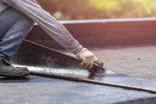 Professional Emergency Waterproofing technician working in Freedom, IN